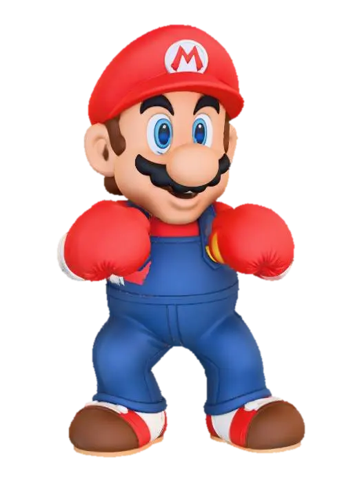 Boxing Plumber 3D model, AI generated