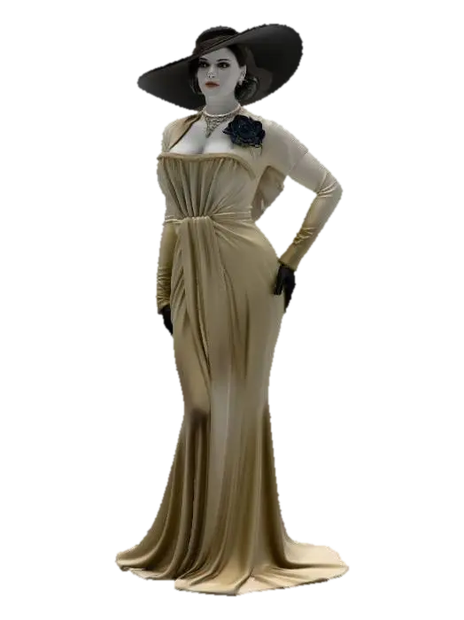 Elegance Personified - Sophisticated 3D model, vytvořený pomocí AI