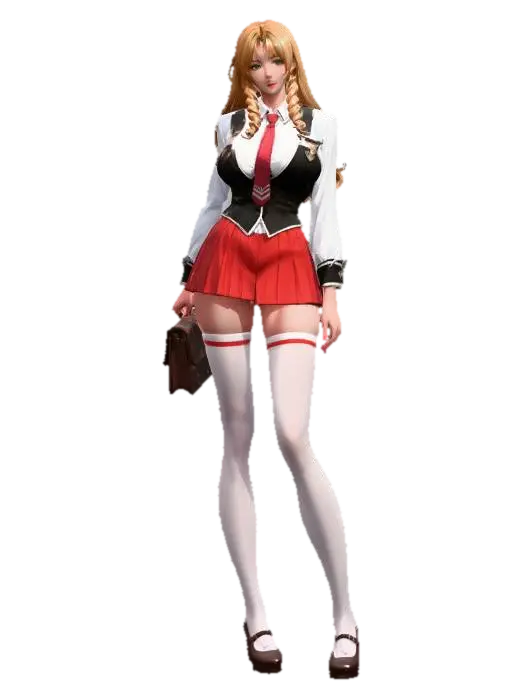 Classroom Scholar 3D model, vytvořený pomocí AI