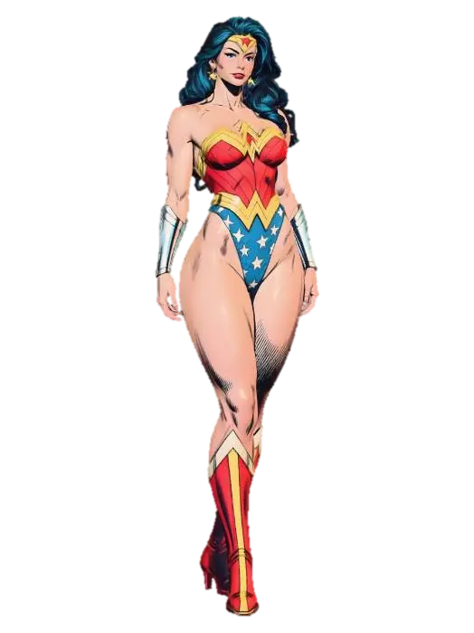 3D model for Golden Age Wonder Woman