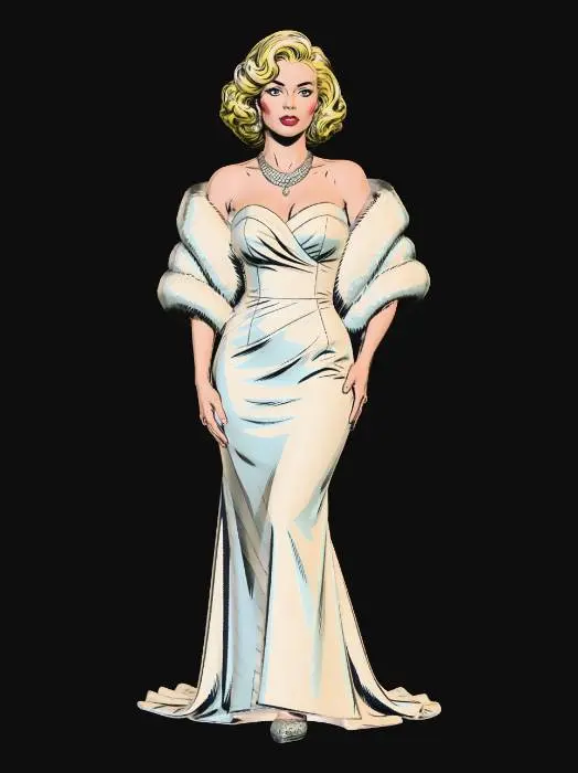 3D model for Gilded Glamour Comix
