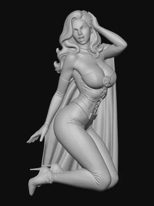 3D model for Emma Frost Diamond Beauty