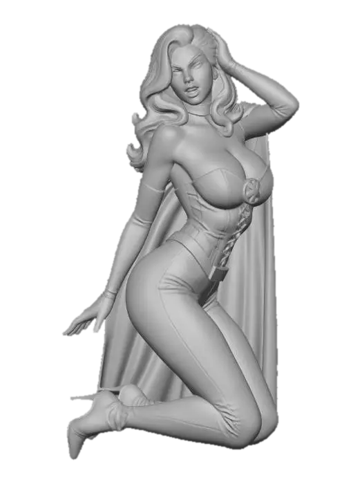 3D model for Emma Frost Diamond Beauty