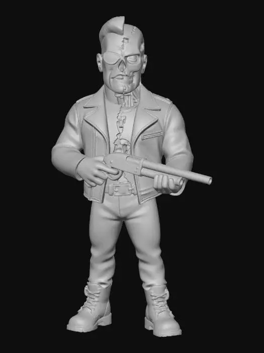 3D model for Half Man Half Machine