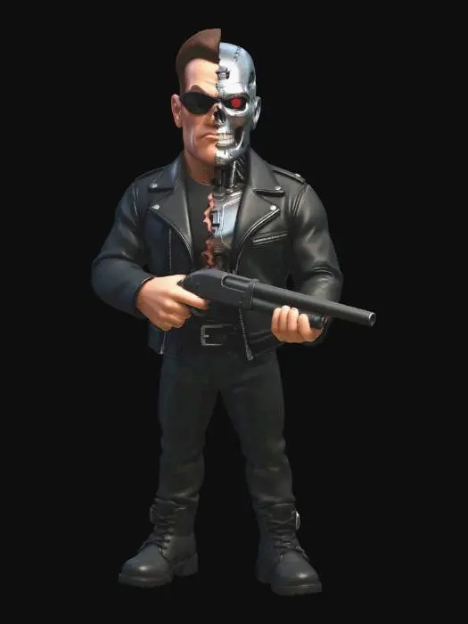 3D model for Half Man Half Machine
