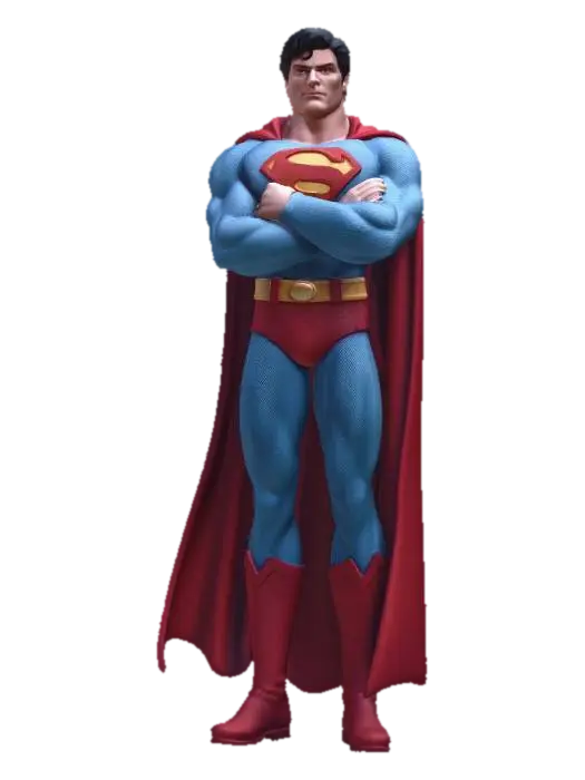 3D model for Crossed Arms Superman
