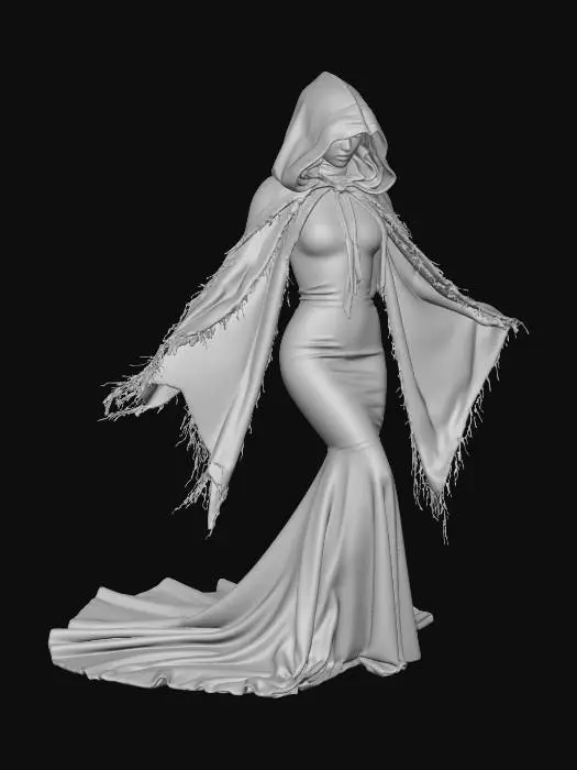 3D model for Midnight Veil