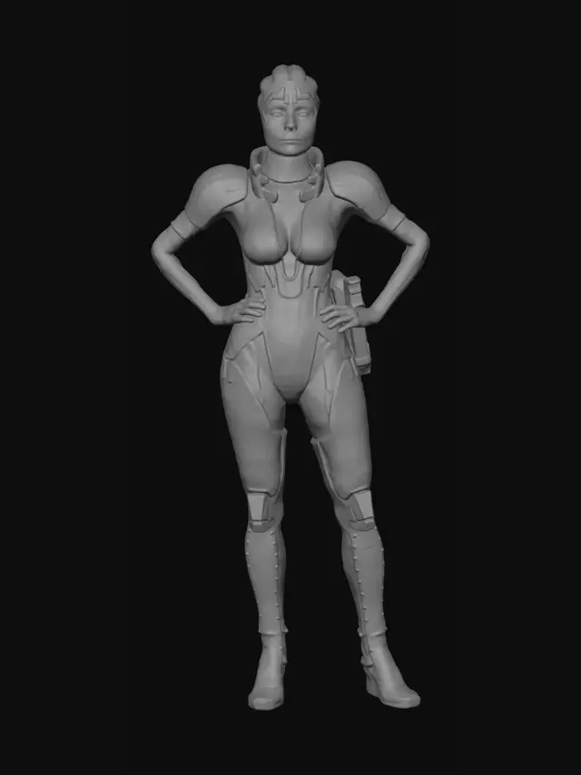 3D model for Samara Justicar 254851