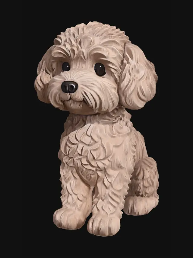 3D model for Puzzle Puppy