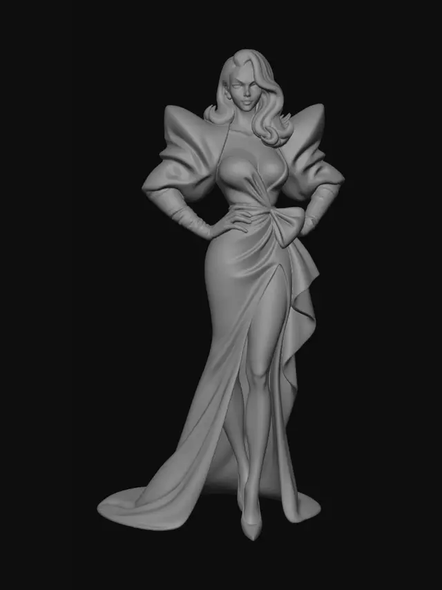 3D model for Red Velvet Glamour 1980