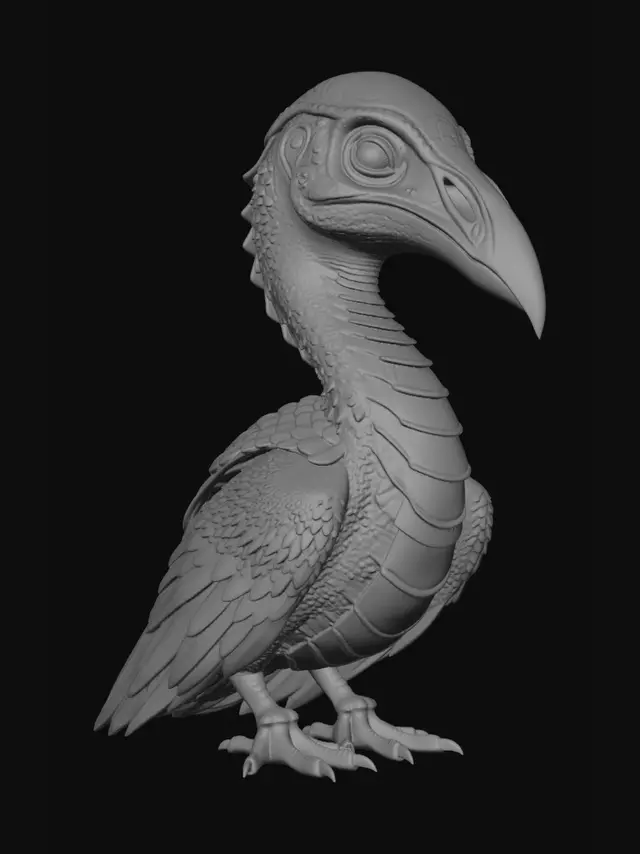 3D model for Ivory Beak