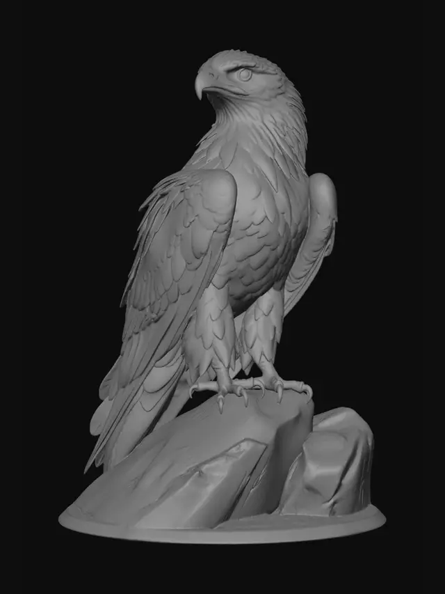 3D model for Crimson Crest Eagle
