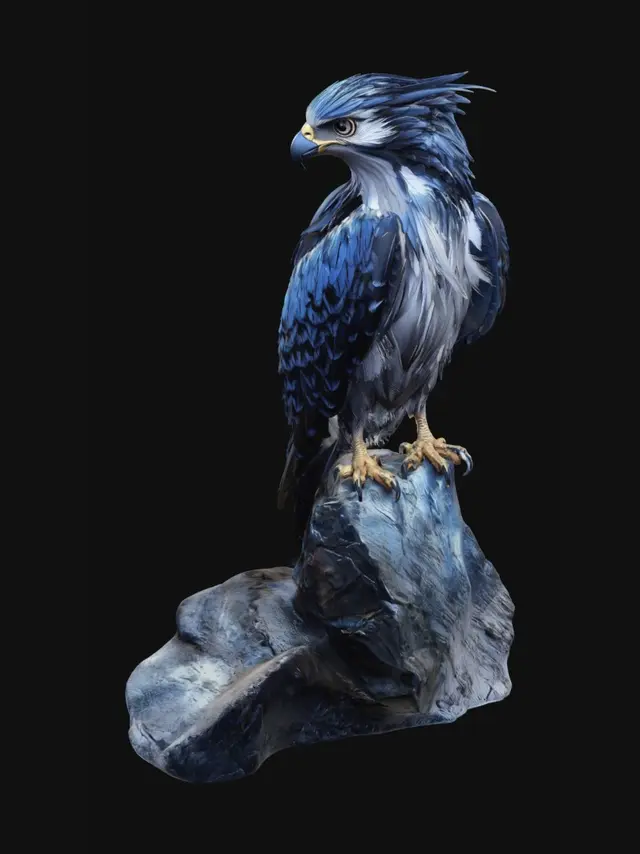 3D model for Blue Majesty