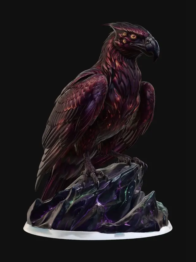 3D model for Twin Moon Emberwing