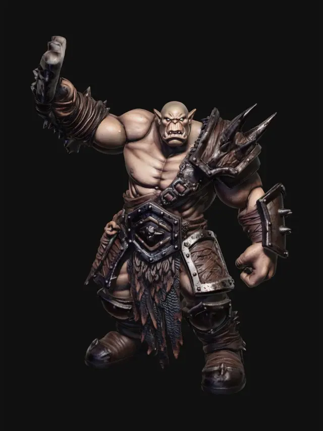 3D model for Spiked Warlord