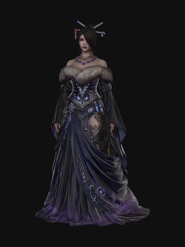 3D model for Nocturne Enchantress