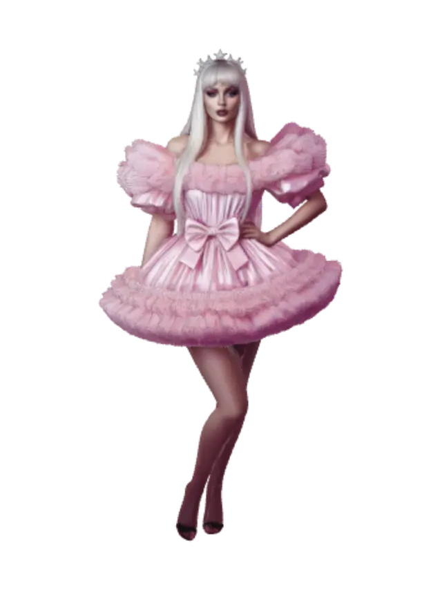 3D model for Pink Velvet Princess