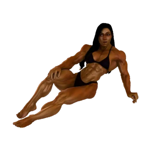 Modelo 3D de Strength and Grace - Femalefigure, gerado por IA