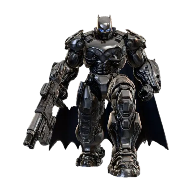 MECH-Batman - Dccomics 3D model, vytvořený pomocí AI
