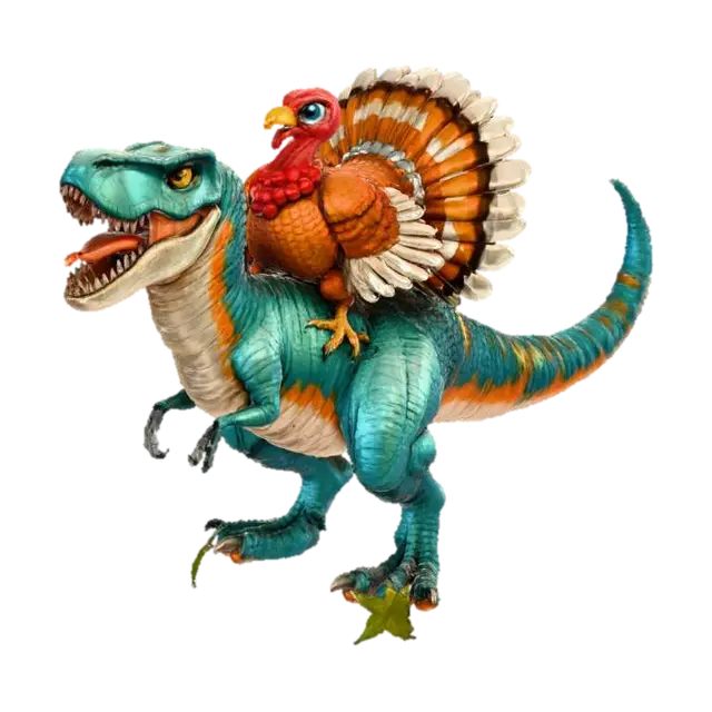 3D model for Dino Harvest Festival, #Thanksgiving#