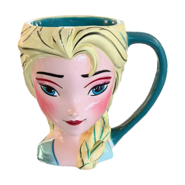 Frozen Mug Design, #Christmas2025# - Elsa 3D model, vytvořený pomocí AI