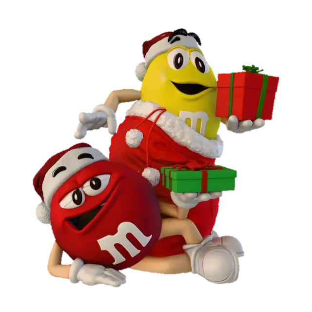 M&M Holiday Treats, #Christmas2025# 3D model, vytvořený pomocí AI
