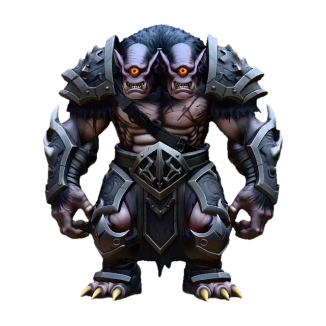 WOW Infernal Sentinel - Twoheaded AI 생성 3D 모델