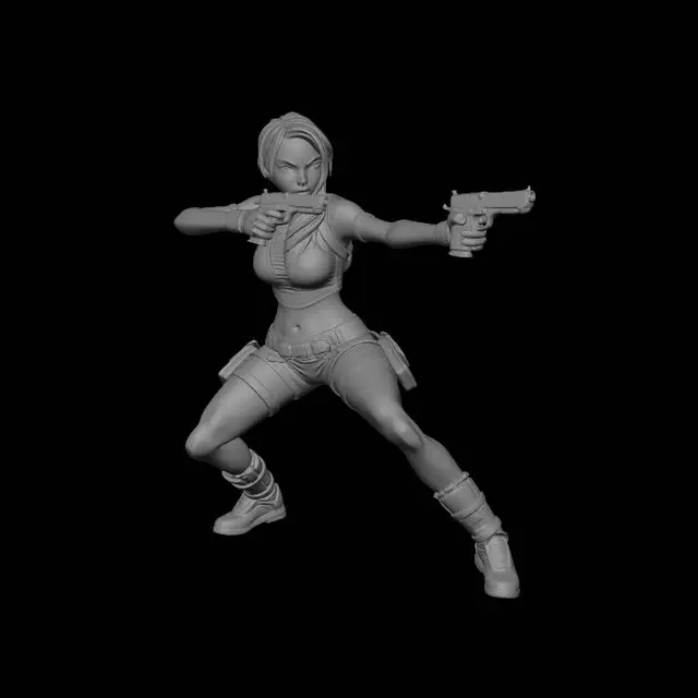 3D model for Gunslinger Stance