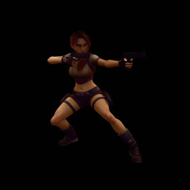 3D model for Gunslinger Stance