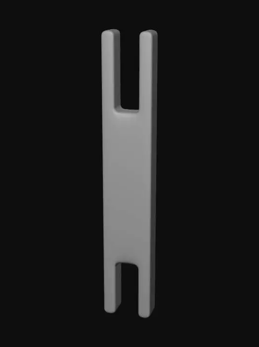 3D model for U-shaped pull handle