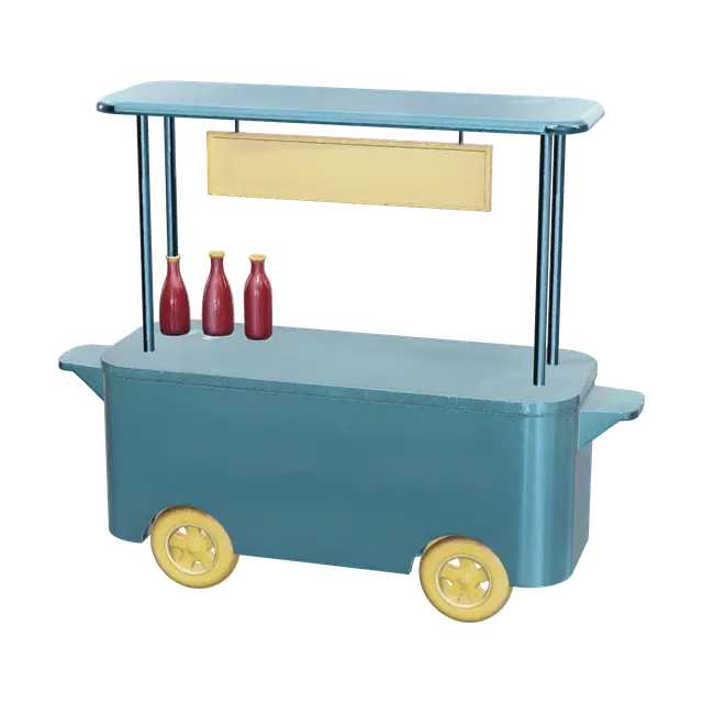 3D model for Realistic Foodcart