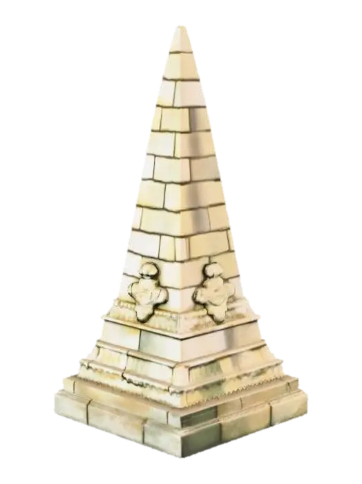 piramit gibi 3 boyutlu üçgen şeklinde obje oluştur - Triangle 3D model, vytvořený pomocí AI