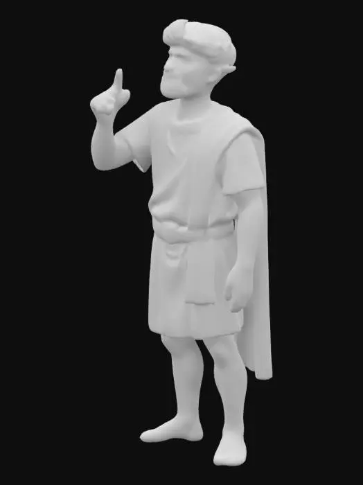 3D model for white_mesh (1)