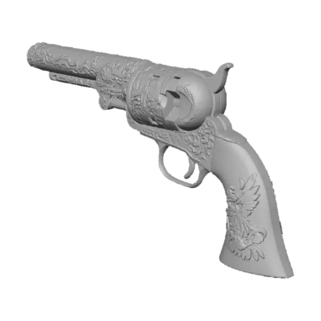 3D model for Eagle Emblem Revolver