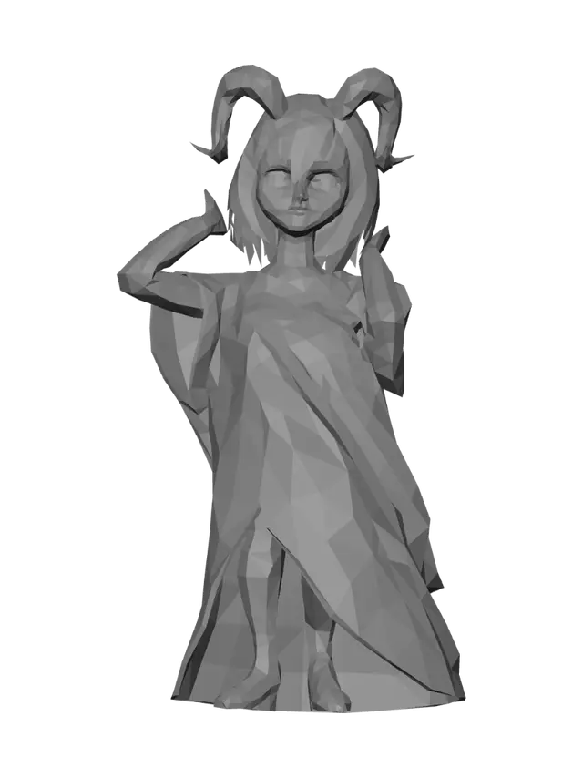 3D model for Horned Grin