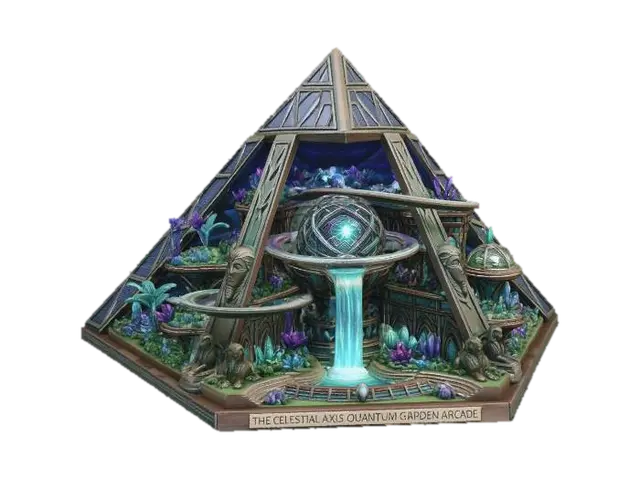3D model for The Celestial Axis Quantum Garden Arcade
