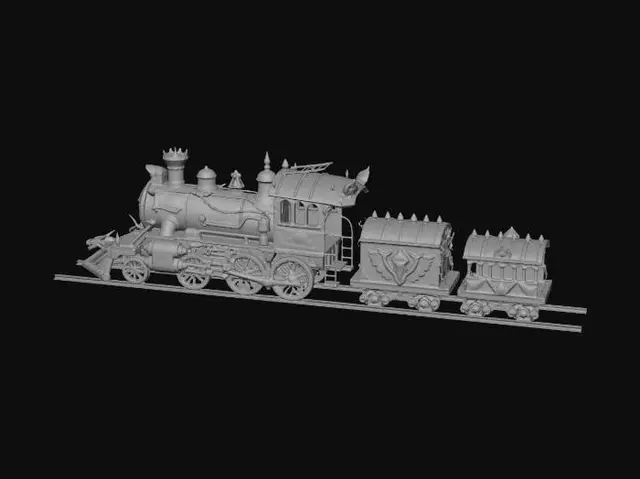3D model for Embercrest Dragon Steam Engine