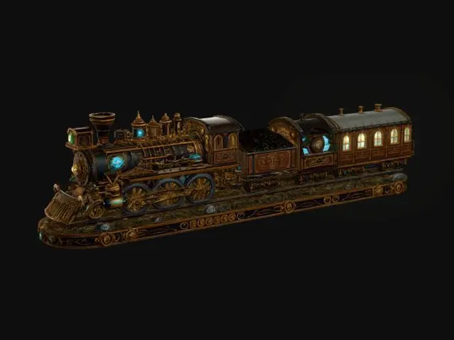 3D model for Gilded Steam Express