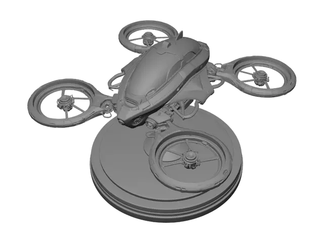 3D model for Neon Ring Drone