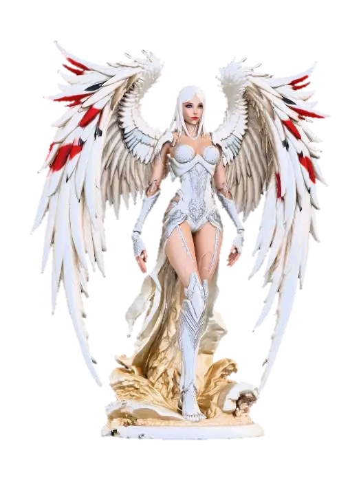 Android Angel - New 3D model, vytvořený pomocí AI