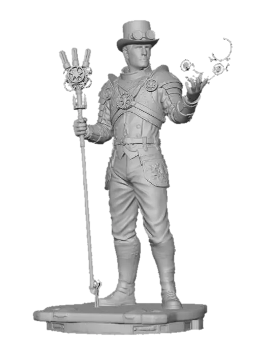 3D model for Steampunk Illusionist