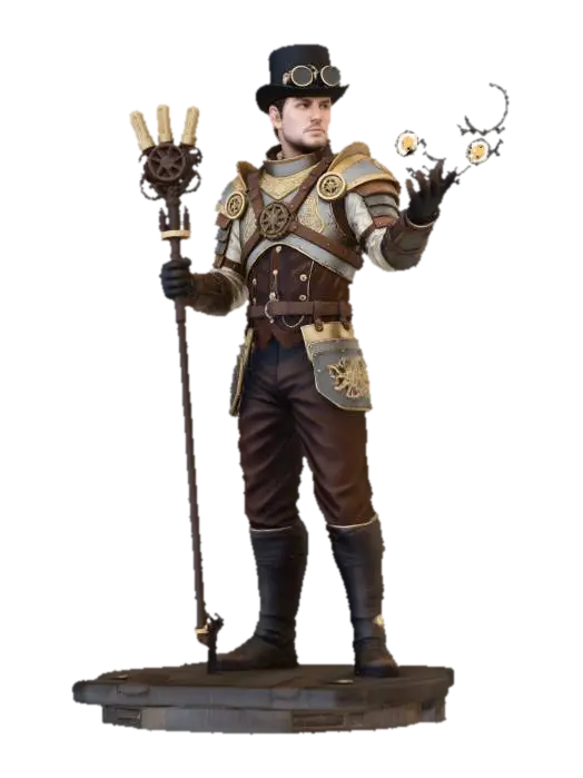 3D model for Steampunk Illusionist
