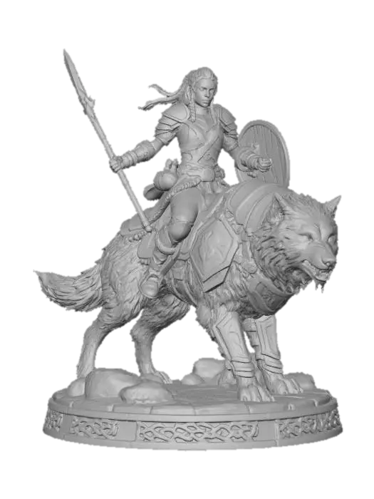 3D model for Frostwolf Rider
