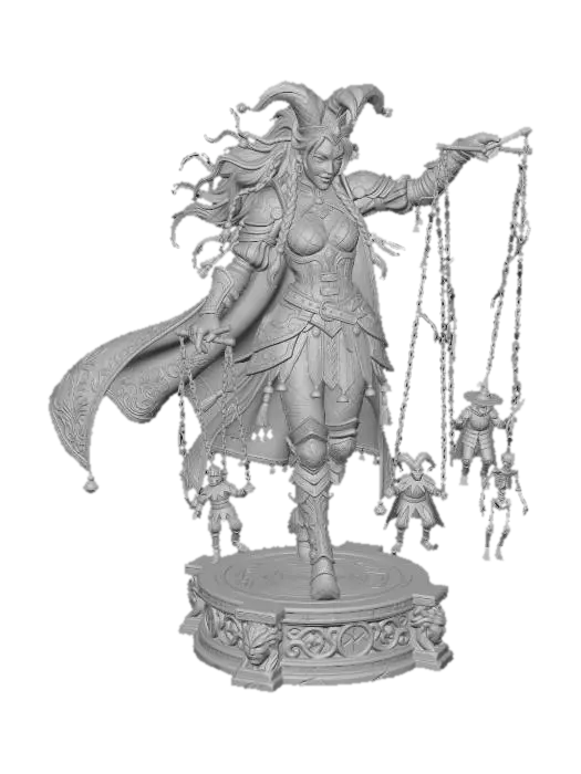 3D model for The Puppeteer Queen , #EasterEgg2026#