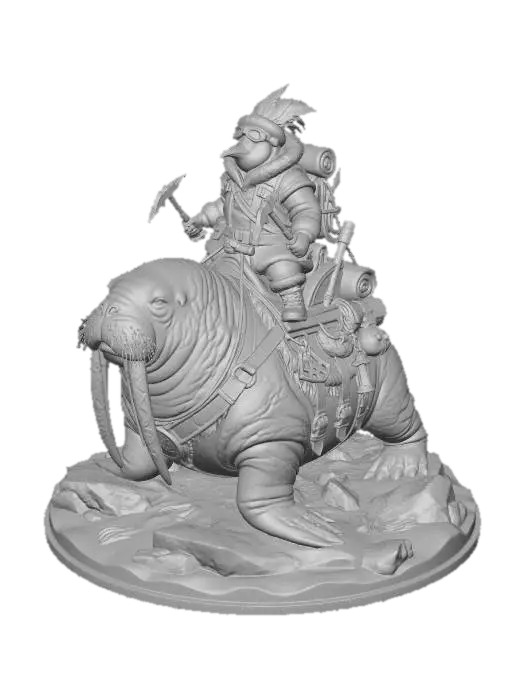 3D model for Artic Penguin Expedition on Walrus