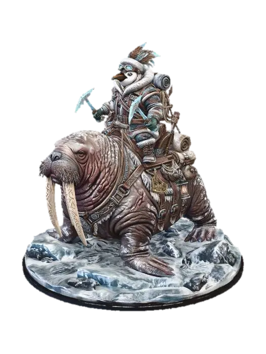 3D model for Artic Penguin Expedition on Walrus