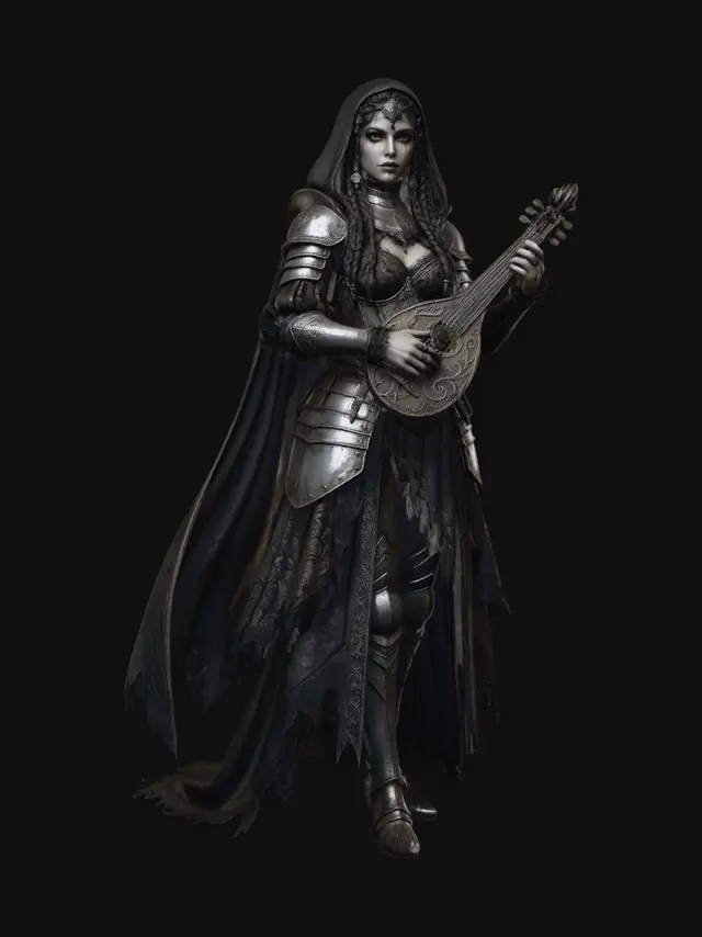 3D model for The Iron Bard