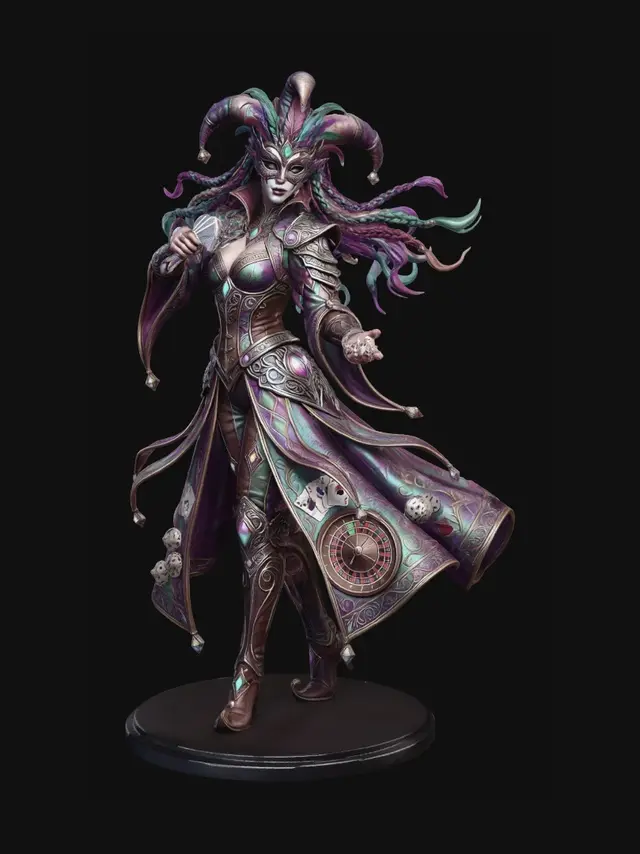 3D model for The Velvet Gambler