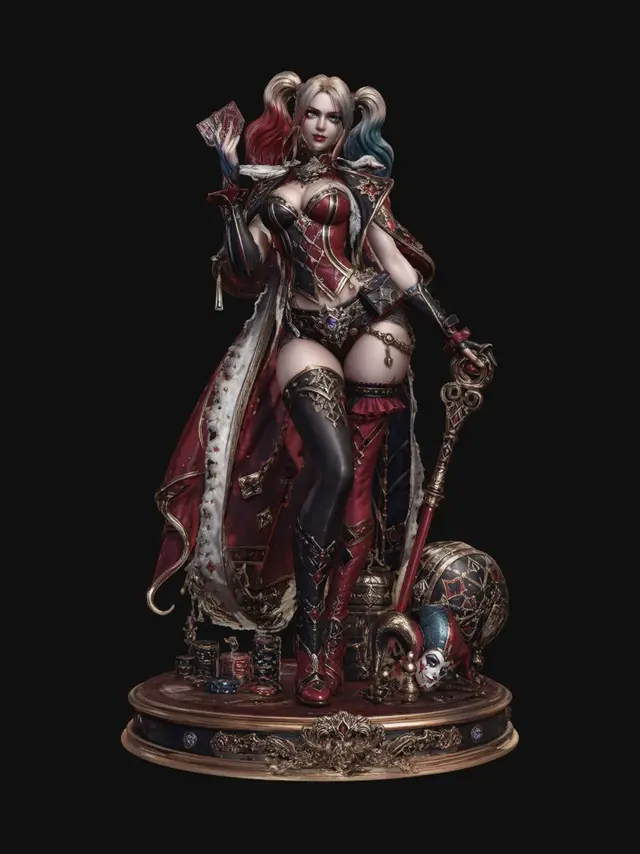 3D model for Crimson Harlequin Gambit