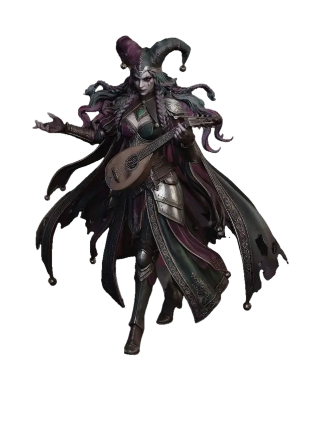Velvet Harlequin のAI生成3Dモデル